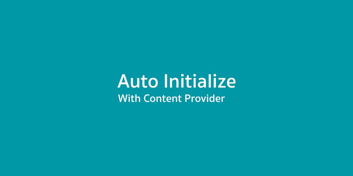 ทำ Auto Initialize ให้กับ Library แบบเท่ๆกันเถอะ