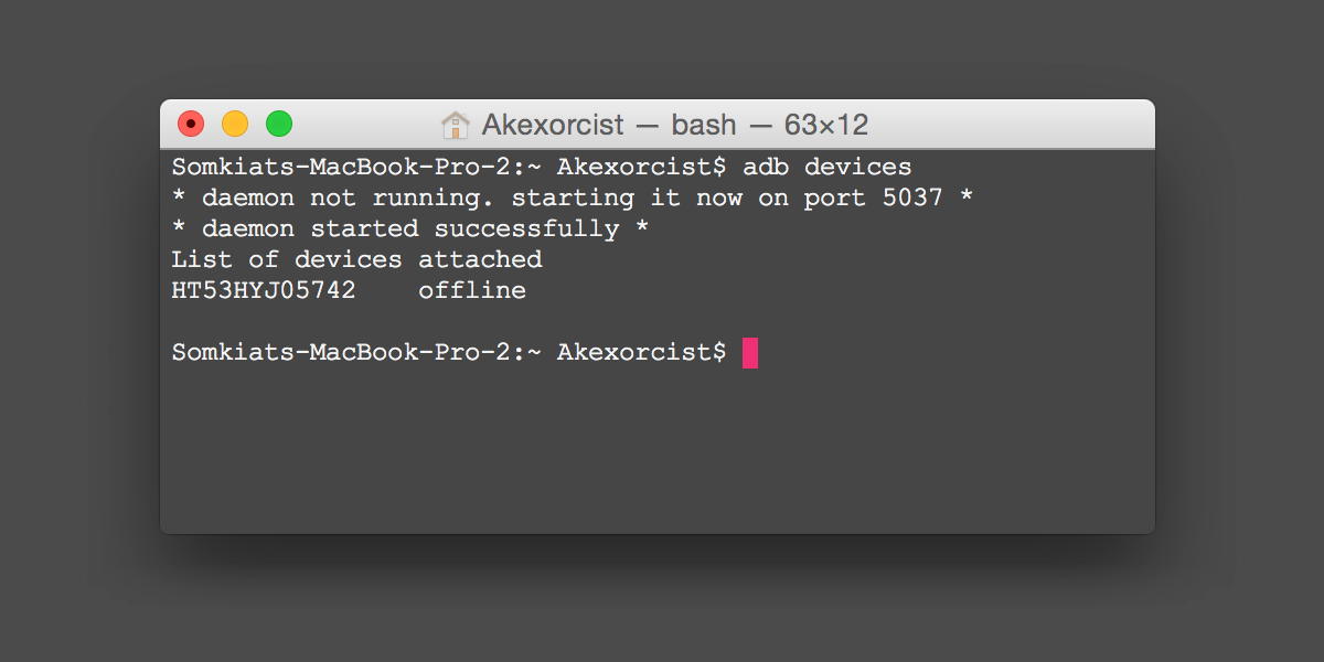 การตั้งค่า Environment Variable สำหรับ Android SDK บน Mac OS